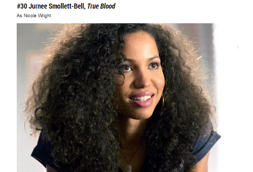 kingpushatits:  -imaginarythoughts-:  angryblacktenor:  : On TV’s 100 Sexiest Women