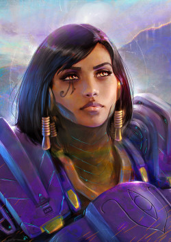 geekgames101: Pharah by  Oliver Wetter  Holy shit this is amazing