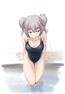 kashima (kantai collection) drawn by tamu