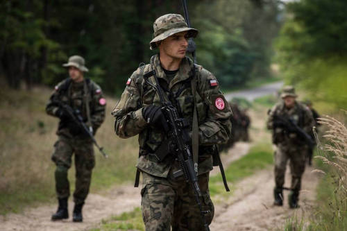 Porn photo militaryarmament:  Polish Paratroopers from