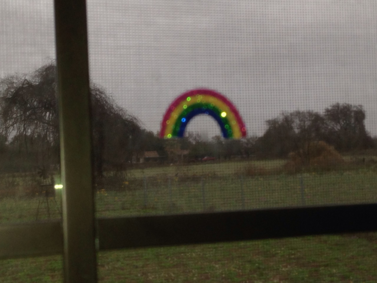 rainbow window