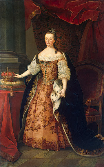 Mariana Vitória of Spain Queen of Portugal by Miguel António do Amaral, c.1773