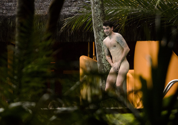 notashamedtobemen:  Croatian World Cup soccer players get naked by the pool after