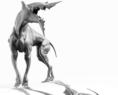 ryukke:  Some WIP stills of the new guy Im working on. 