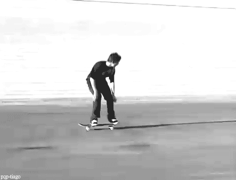 Ollie трюк на скейте
