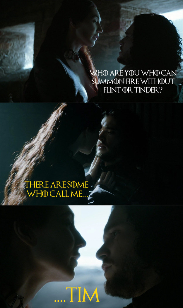surprise-adoption:    Monty Python and the Iron Throne  