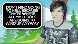 2rad2be2sad4u:  “I don’t mind going to hell because that’s where all my heroes