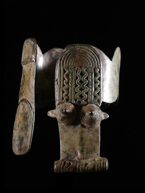 1. ‘Dekoggoro’ Arm Band. Gan peoples, Burkina Faso.| Bronze | ca. 19702. 'Dekoggoro&rsqu