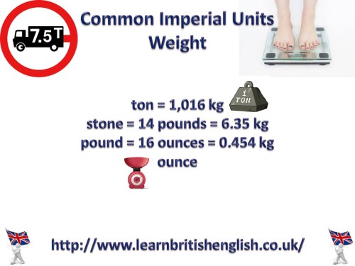 Please see above the imperial units commonly used in the UK to talk about weight.We often use ounces