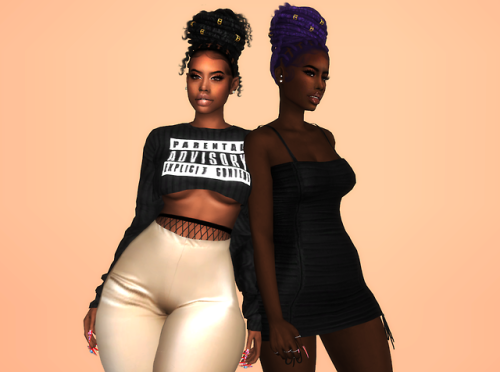 kiegross: ✨LAQUANDA✨  Hair Adult-Elder custom thumbnail Swatch-6 100% Mesh: by me Credit : @ebo