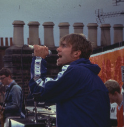 Utsto:blur Rooftop Performance At Hmv 363 Oxford Street, London, 1995