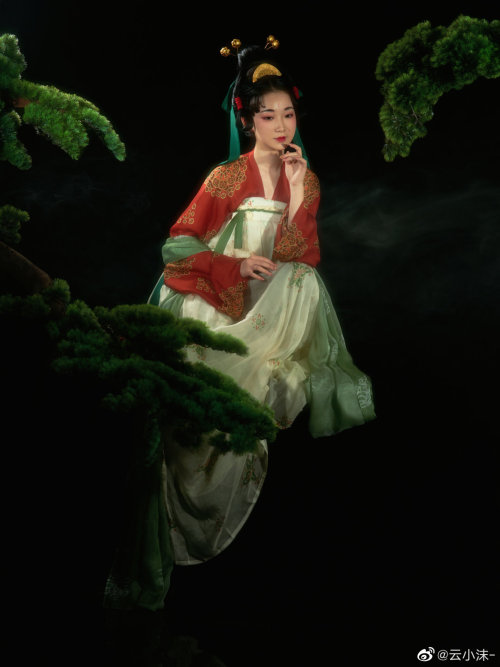 [Hanfu · 漢服]China Tang Dynasty Chinese Traditional Clothing Hanfu Photoshoots——————————Photo & S