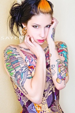 zombie-lady-jackal:  Tattoo, Piercing, and