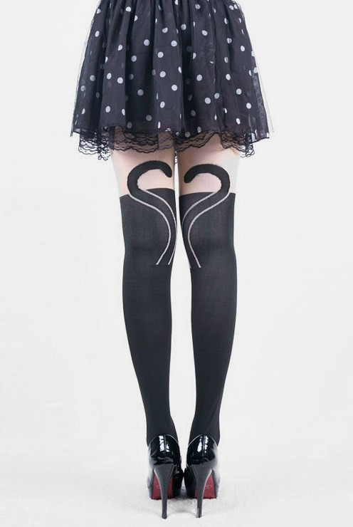 teaboxes:Cute Kitten Tights from KeuTokki x Use teaboxes for a discount