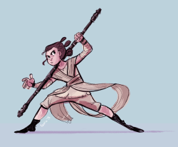 kastiasketches:  Rey is my new fave   