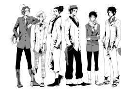 kickass-hetalia:  SUITS by TEMARI 