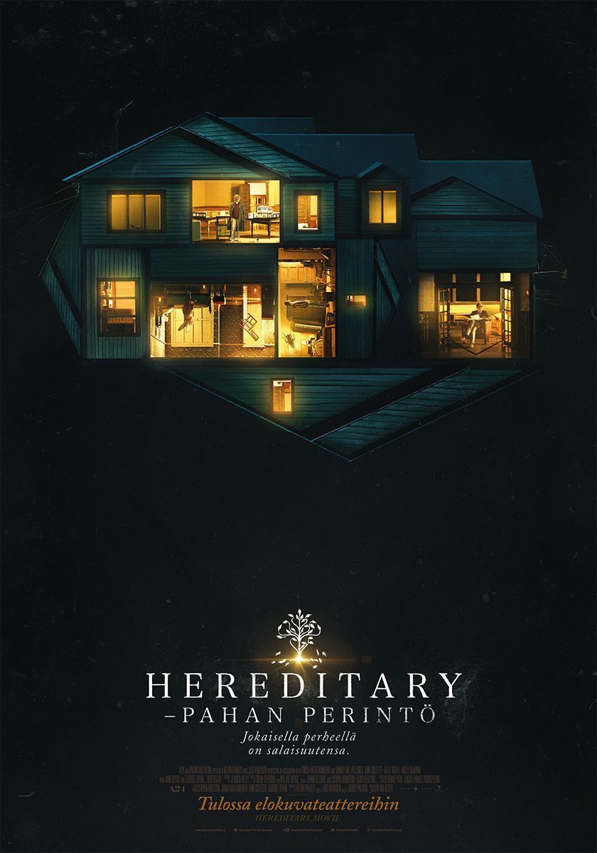 “Hereditário” (hereditary) - cinema.
Esse novo filme de terror chegou com tudo. Cheio de críticas boas, elogios mil. Comparações com “Bebê de Rosemary” e “O Exorcista”. Dizem que o terror passa por uma nova fase, um tal de neo-terror. Saem sustos de...