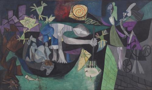 Pablo Picasso – Night Fishing at Antibes