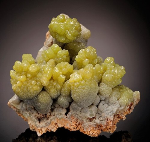 Pyromorphite - San Andrés Mine, Espiel, Córdoba, Andalusia, Spain