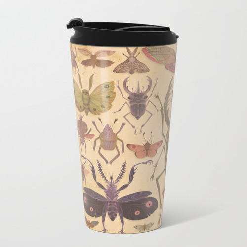 figdays:  “Entomologist’s Wish” Travel Mug by Vlad Stankovic