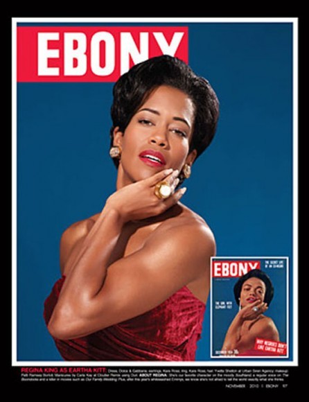 thetpr:securelyinsecure:Throwback - Celebrities Recreate Iconic Covers for Ebony Magazine’s 65th Ann