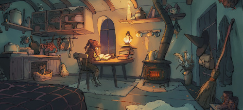 erysium:Some backgrounds inspired by Pratchett’s Tiffany Aching books! 