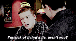 Ian Gallagher meme: [favorite scenes 1/?]”Why the fuck are you acting like a girl,