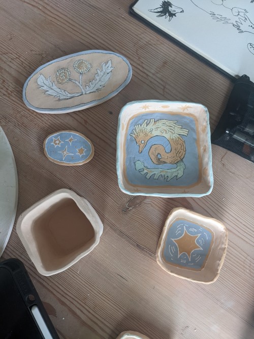 Some Stoneware Awaiting Glaze/firing!!! Living My Ceramics Life