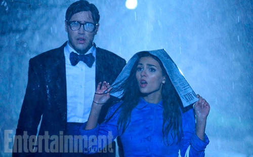 gingerjab:  EW’s First Look at Fox’s remake of Rocky Horror Picture Show Laverne Cox as Dr. Frank-N-Furter, A Scientist Ryan McCartan as Brad Majors, A Hero Victoria Justice as Janet Weiss, A Heroine Staz Nair as Rocky Horror, A Creation Reeve Carney