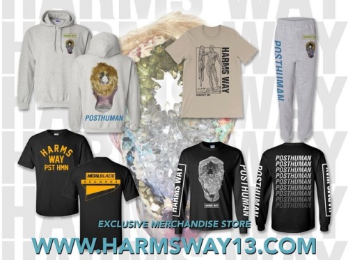 The exclusive Harm’s Way merch store is up and running, check out the new items at www.harmsway13.co