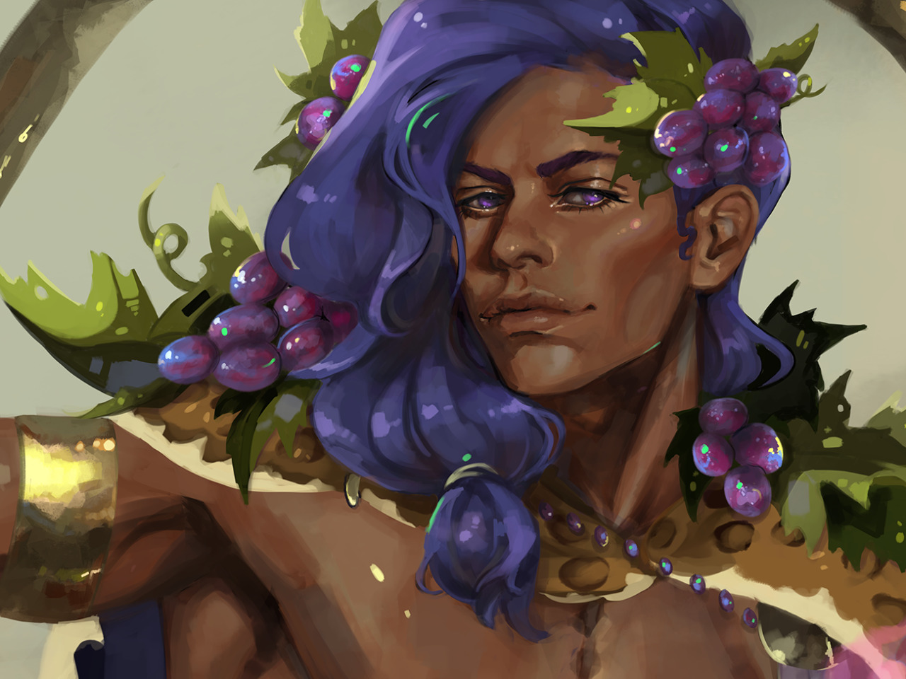 Dionysus God of Wine from Hades game