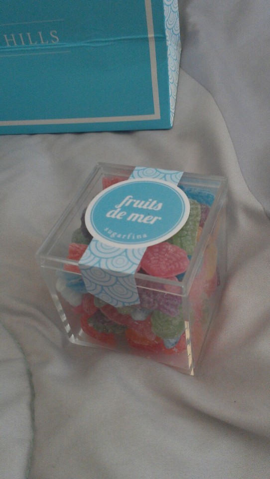 My Third Purchases From Sugarfina: -Chocolate Typewriter -Fruits De Mer