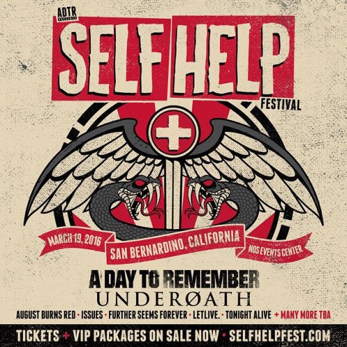 neilwestfall666:WE ARE PLAYING SELF HELP FEST! Head over to www.selfhelpfest.com to check out the  r