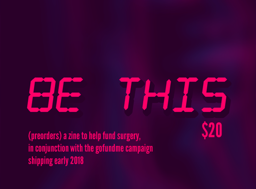 saint-vagrant:   TOP SURGERY FUNDRAISING CAMPAIGN    ZINE PREORDER    I’ve been