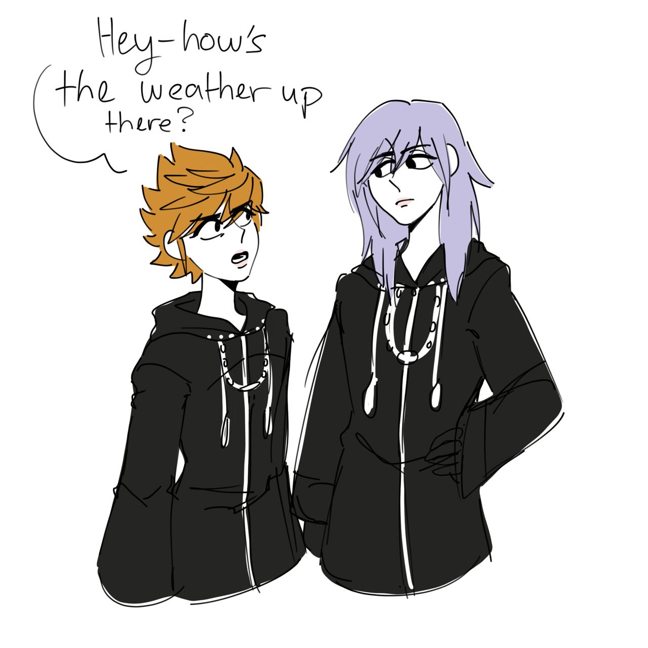 akimojo:  darkangelwitch: akimojo:    I honestly love Roxas being a smol angry bitch and Riku being a cocky piece of shit- one of my fave dynamics istg pfhfnf  I like to think every interaction between Roxas and Riku ends up with Riku being punched in