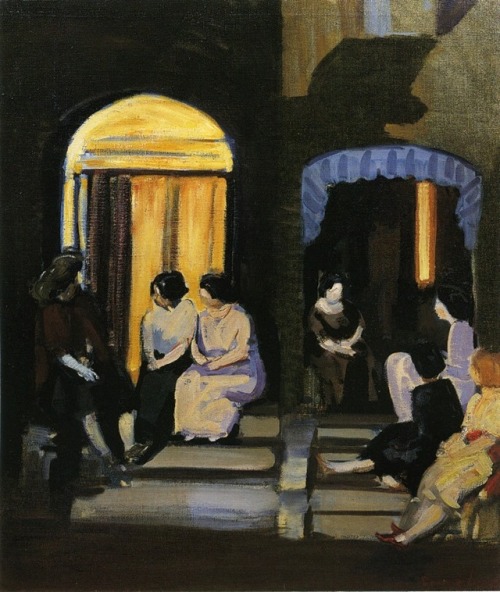 George Luks, &lt;i&gt;St. Botolph Street&lt;/i&gt;, 1922.