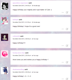 thank you so much friends &lt;33 you’re all so sweet ;u;