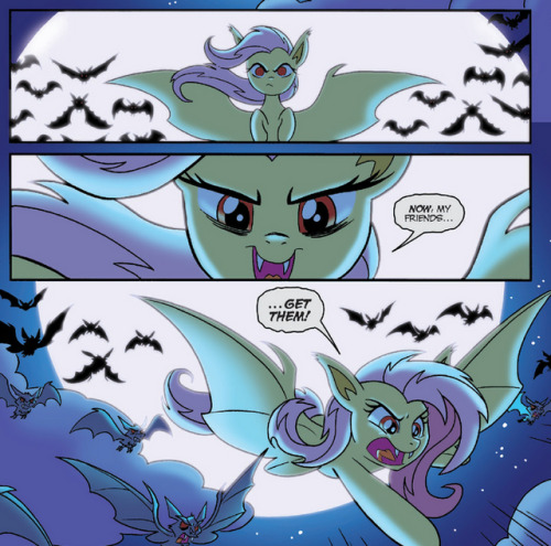 weremime:vampire fruit bat ponies 4ever