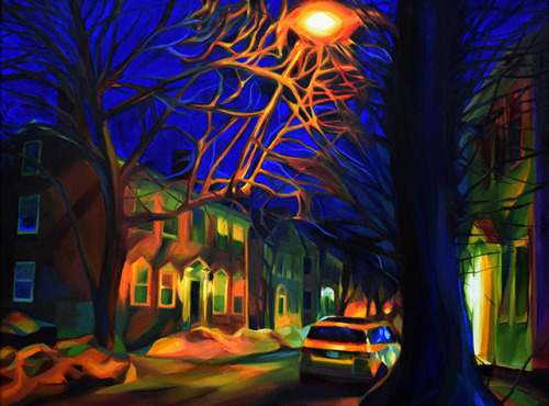 Amazing paintings from Pennsylvania based artist Martha Wirkijowski at www.marthawirkijowski.