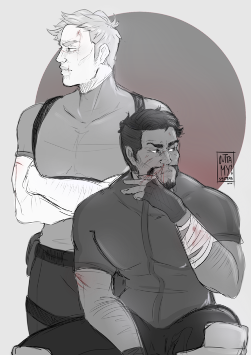 outtamysystems:  Quick doodle. Trying to get rid of that artblock.