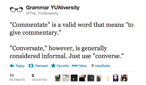 The YUNiversity — Grammar: What's with