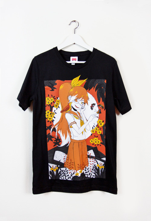 omocat:  OMOCAT x CRUNCHYROLL: HANAFUDA HIME shirt now available! congrats @Crunchyroll for hitting 1,000,000 subscribers! 