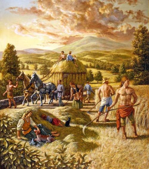The Harvest mural by David Jermann