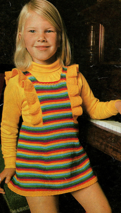 brooke-van:from Patons knitting book no.336 ‘Team-ups for young trendies’scanned by Brooke Van Der L