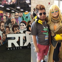 ALL THESE COSPLAY PICS AT RTX! Hung out with tons of people, lifted them Blake&rsquo;s,  went to the Jeff Williams concert which was THE BEST THING had, and all around had a ton of fun.   @heartlessaquarius was a sweetheart   Wish I my phone hadn&rsquo;t