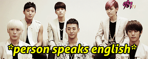jaeehyun:when bap doesn’t understand what the interviewer is saying vs when they hear the translatio