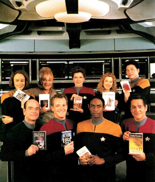 1997 Star Trek Voyager “Read” poster for the American Library Association.