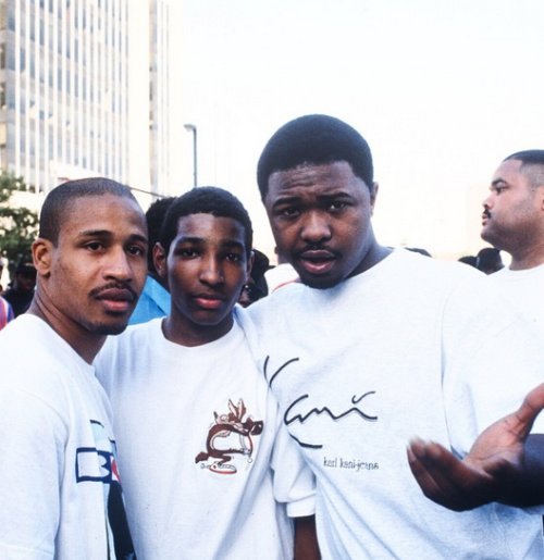 Chi-Ali and Greg Nice | Harlem, NYC 1992 | Photo by Chi Modu