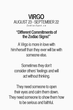 zodiacspot:  Read about your sign’s commitment