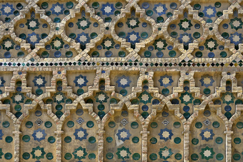 Zaragoza. Seo. Muro mudéjar by Alfonso Suárez El muro Mudéjar de la Catedral del Salvador de Zaragoz